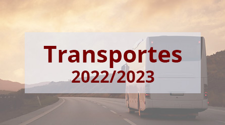 AVISO - TRANSPORTES ESCOLARES - ANO LETIVO 2022/2023